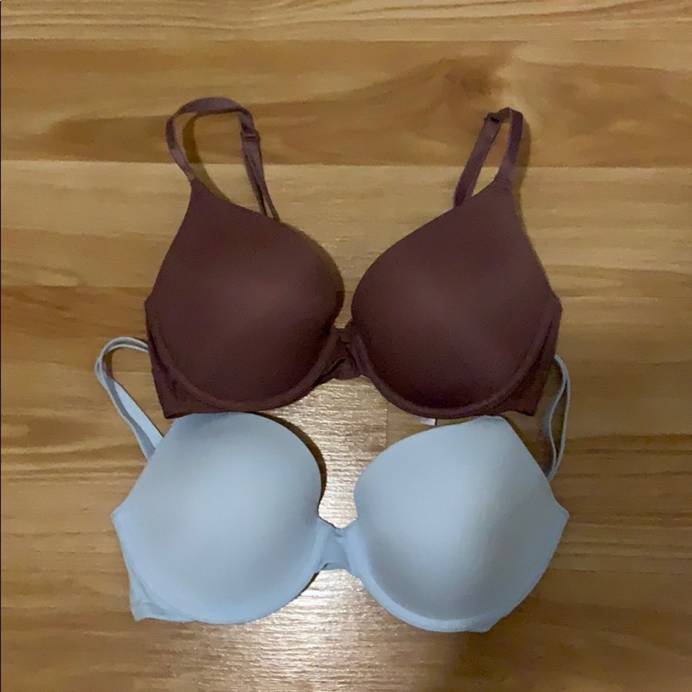 Pink bras